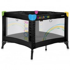 Детский манеж Bertoni Play Station Black Rainbow